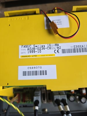 Fanuc #Series-16i-MA, CNC Machine Controller, w/A04B-0070-C223 OP's Panel, 1999 - Image 2