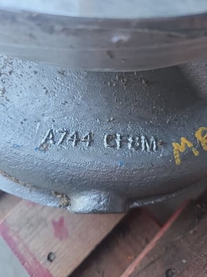 Goulds #64261, CF8M Pump Casing, 3" x 4" -10" Size - Image 3