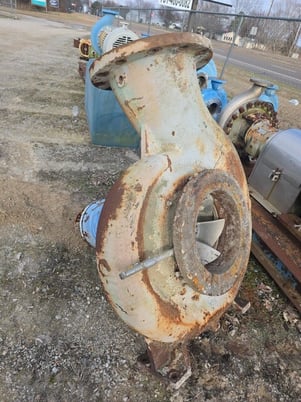 8624 GPM @ 125' TDH, Goulds, Cast Iron Pump, 14" x 14" x 22" H Size, 1180 RPM - Image 1