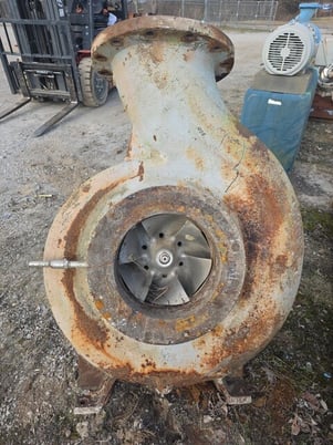 8624 GPM @ 125' TDH, Goulds, Cast Iron Pump, 14" x 14" x 22" H Size, 1180 RPM - Image 2