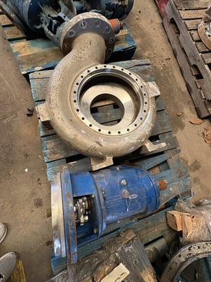 Goulds #55475, I-Frame Complete Pump, 8" x 10" Size, Rebuilt - Image 1