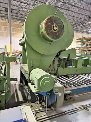 60" x .125" Paxson, Cut-To-Length line, 40000 lb. 20-24" ID, RL, 220 KVA, 480 V., 1976 - Image 3