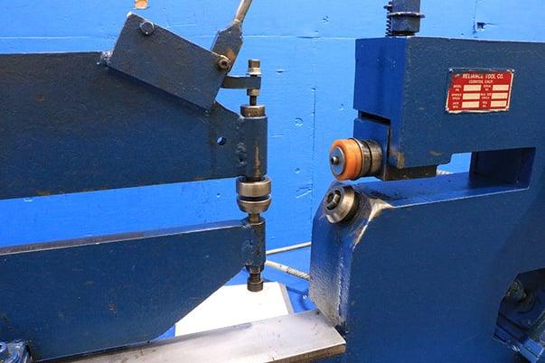By George #CS4275, Circle Shear, 42" max. diameter, 2" diameter high-speed cutting wheels, 14-gauge mild - Image 4