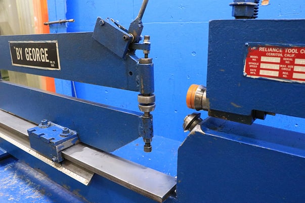 By George #CS4275, Circle Shear, 42" max. diameter, 2" diameter high-speed cutting wheels, 14-gauge mild - Image 5