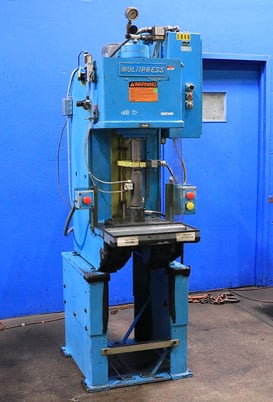 6 Ton, Denison #WR65L-C-464FS1, Hydraulic C-Frame Press, 18" x 11.5" bed, 12" stroke, 16" daylight, 7.5" - Image 2