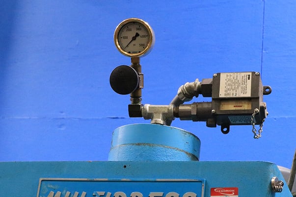6 Ton, Denison #WR65L-C-464FS1, Hydraulic C-Frame Press, 18" x 11.5" bed, 12" stroke, 16" daylight, 7.5" - Image 4