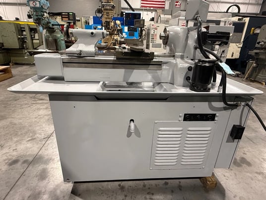 11" x 18" Hardinge #HLV-TFB, Precision Toolroom Lathe, 6" swing over cross slide, 1.25" spindle bore, 1.5 HP - Image 7