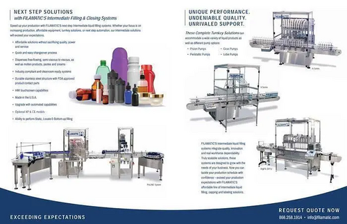 Filamatic #Econofil, Automatic Filling & Capping Line, 50-60 BPM, 2020 - Image 9