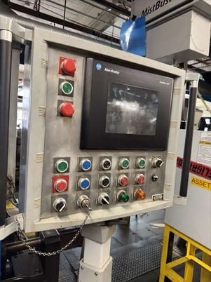 Cincinnati Milacron No. 220-8, centerless grinder, with Hayes 3020 Servo automated in/thru feed - Image 10