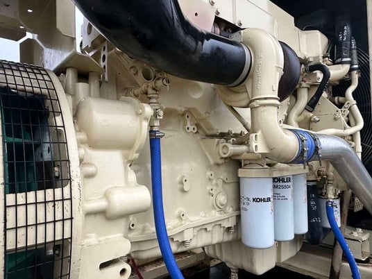 350 KW Kohler #350REOZV, diesel generator, weatherproof enclosure, 277/480 Volts, 286 hours, 2005 - Image 5