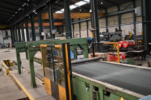 61" x .118" Bonak, Cut-To-Length Line, RL, 78.7" outside dimension, 30" ID, 55000 lb., 1982 - Image 1