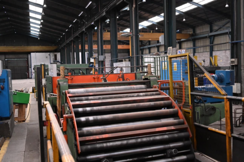 61" x .118" Bonak, Cut-To-Length Line, RL, 78.7" outside dimension, 30" ID, 55000 lb., 1982 - Image 2