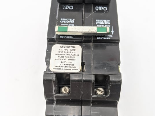 20 Amps, Eaton GHQRSP2020, Bolt-On Circuit Breaker, 480Y/277 Volts, 2P, 1PH - Image 4