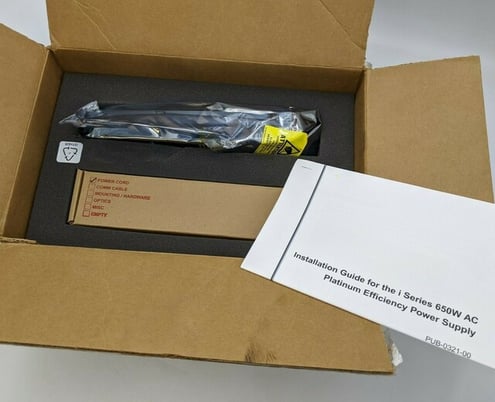 F5 Networks #F5-UPG-AC-I5XXX, iseries ac platinum efficiency power sup, 650W - Image 1