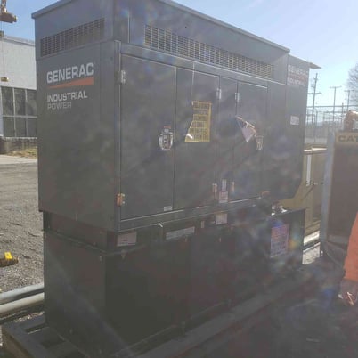 30 KW Generac #SD30, Diesel Generator, 120/208 Volts, 3PH, 13.4 hours, AS IS - Image 1