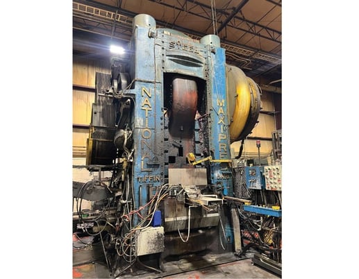 2000 Ton, National #2000-Maxipress, 47.5" x 54" bed, 12" stroke, 58" adjustment, 35" shut height, 60 spm, 150 - Image 1
