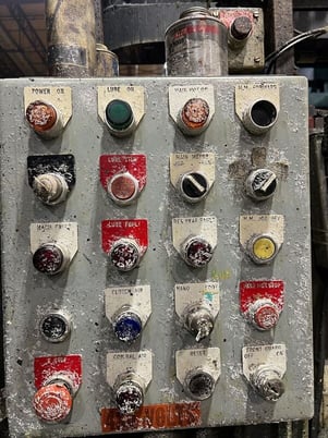 2000 Ton, National #2000-Maxipress, 47.5" x 54" bed, 12" stroke, 58" adjustment, 35" shut height, 60 spm, 150 - Image 7