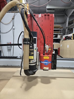 AXYZ #Pacer-5010ATC, CNC Router, 3-Axis, 120" x 72" table, 12000 RPM, 10 HP, low hours - Image 5