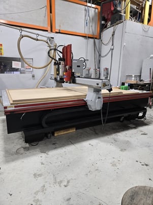 AXYZ #Pacer-5010ATC, CNC Router, 3-Axis, 120" x 72" table, 12000 RPM, 10 HP, low hours - Image 7