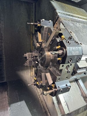 Haas #ST-15, CNC lathe, 27" swing, 8" chuck, 2.5" bar, 16" machining length, 14" turn diameter, 2020 - Image 7