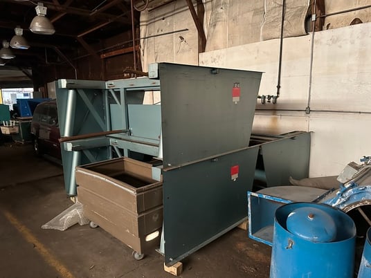 Norman #5/SP, Pneumatic Lift Table, 36" x 96" Size, 3 Available - Image 1