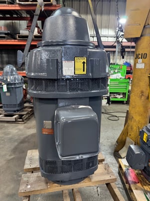 150 HP 1800 RPM U.S. Motors, Frame H444TP, 175% EHT, VHS, vertical hollow shaft, 460 Volts, 164A, 175% EHT - Image 3