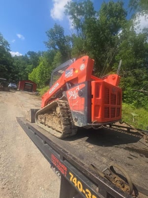 Kubota #SVL75, Compact Track Loader, Skid Steer, Enclosed Cab, 74 HP, 4887 hours, 2012 - Image 6