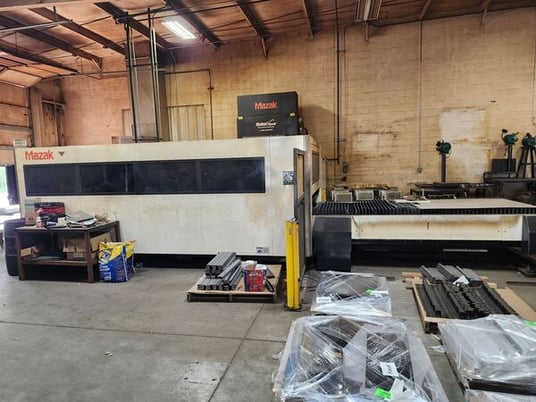 Mazak #Optiplex-3015, CNC fiber laser, 4000 watt, design bridge gantry style, Flying Optics, 2014 - Image 2