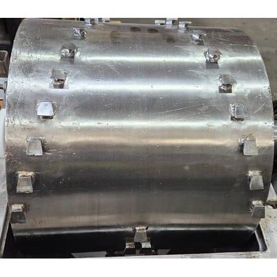 Fitzpatrick #59, 14" x 14" pre-breaker mill, Guilo-River mill, all Stainless Steel, Carbon steel stand - Image 4