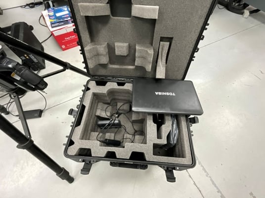 Keyence #WM-3000, Wide Area, coordinate measuring machine, 118.1" x 59" x 59" envelope, probe, tripod, case - Image 4