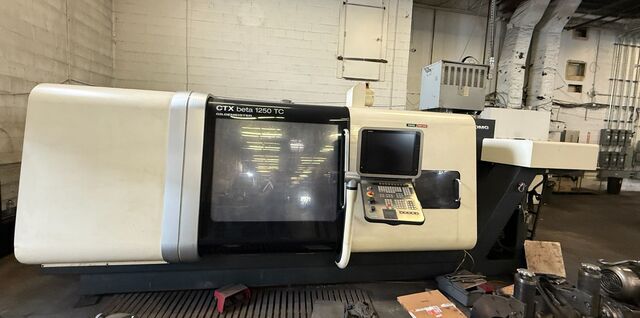 DMG Mori Seiki #CTX-Beta-1250-TC, CNC Lathe, 17" X, 4" Y, 51" Z, 19.6" swing, 49.2" between centers, 10" - Image 1