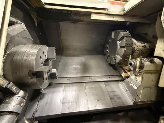 Mazak #QTN-450-II/1000, 2-Axis CNC Lathe, 12.13" X, 42" Z, 33.2" swing, 40" between centers, 20" chuck, 50 - Image 2
