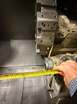 Mazak #QTN-450-II/1000, 2-Axis CNC Lathe, 12.13" X, 42" Z, 33.2" swing, 40" between centers, 20" chuck, 50 - Image 3