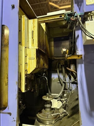 Mitsubishi #SE25A, CNC Gear Shaper, 9.85" max. workpiece, 3.54" cutter spindle diameter, 2.75" max. stroke - Image 4