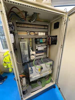 84" Webster & Bennett #72E-R, CNC Vertical Boring Mill, 72" table diameter, 59" max. machining height, 50" X - Image 10