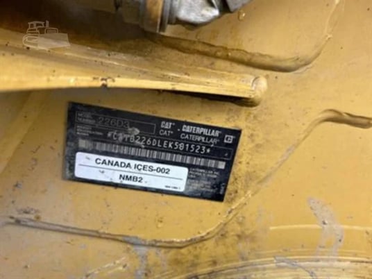 Caterpillar 226D3, Compact Wheel Skid Steers, Solid Tires, 2355 hours, 2022 - Image 9