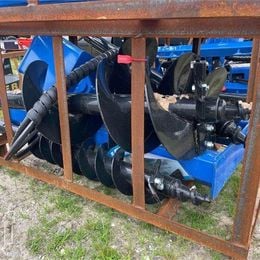 Skid Steer Auger System, Quick Attack Hydraulic, 3000 ft-lbs. Torque - Image 3