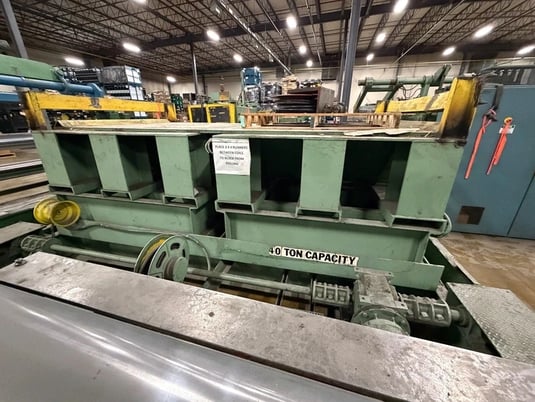 80000 lb. Custom, Coil Transfer Car, 52" passline, cable reel - Image 4