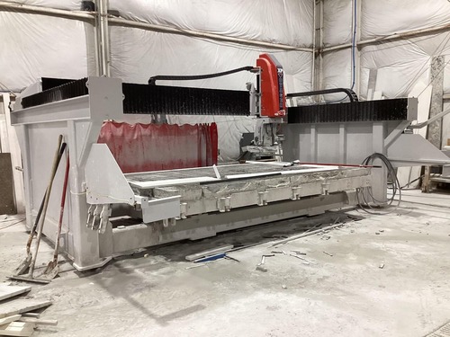 18" Park Industries #Voyager-XP, CNC Bridge Saw, 4.5" x 144", 6k RPM, 27 HP, Tilt Head, Slab Cutting, 2023 - Image 1