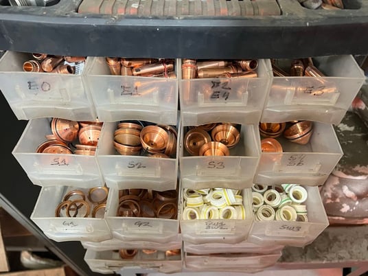 Ajan, Plasma-oxy Cutting Table, 8' x 20', 2 torch, #PP 260A Power Source, 5 Axis, 2016 - Image 5