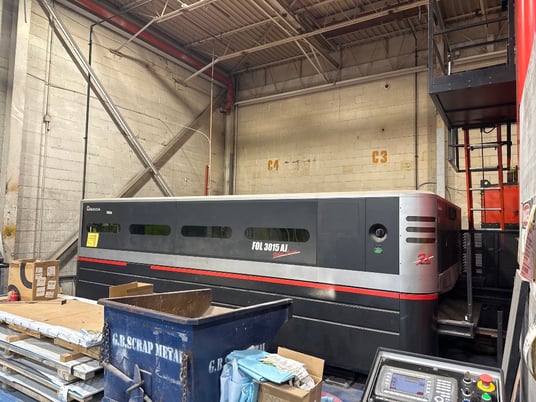 Amada #FOL3015AJ, fiber laser cutting system, 4000 watt, AJ-4000 engine, ASLUL 300 FOL-AJ automatic load / - Image 1