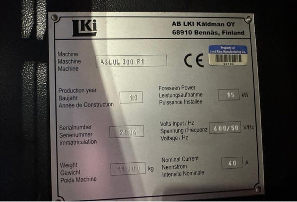 Amada #FOL3015AJ, fiber laser cutting system, 4000 watt, AJ-4000 engine, ASLUL 300 FOL-AJ automatic load / - Image 10