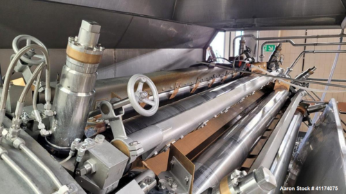 Royal GMF-Gouda, #E15-30, Drum Dryer, 4.5' diameter x 9' straight side, 225 psi - Image 2