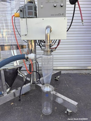 Yamato #DL-41, Lab-Scale Fine Particle Spray Dryer, casters, 220 V., 80 ml/ min fluid feed - Image 8