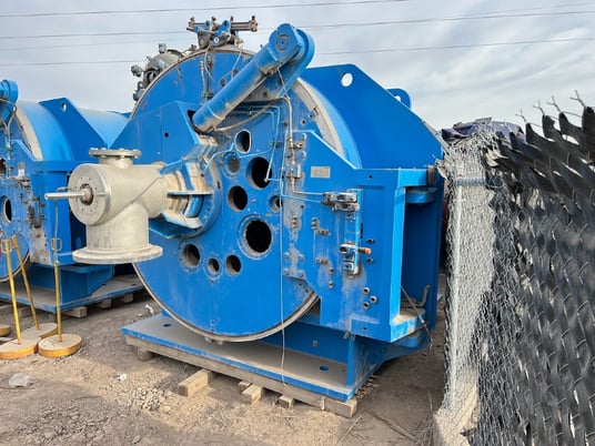 Krauss Maffei #HZ180/7.1, Horizontal Peeling Centrifuge, in Stainless Steel, 820 RPM, 2017 - Image 3