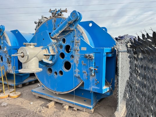 Krauss Maffei #HZ180/7.1, Horizontal Peeling Centrifuge, in Stainless Steel, 820 RPM, 2017 - Image 4