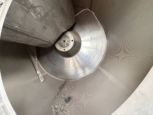 Krauss Maffei #HZ180/7.1, Horizontal Peeling Centrifuge, in Stainless Steel, 820 RPM, 2017 - Image 7