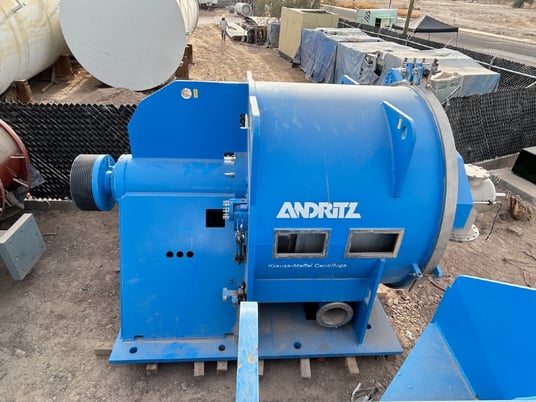 Krauss Maffei #HZ180/7.1, Horizontal Peeling Centrifuge, in Stainless Steel, 820 RPM, 2017 - Image 9