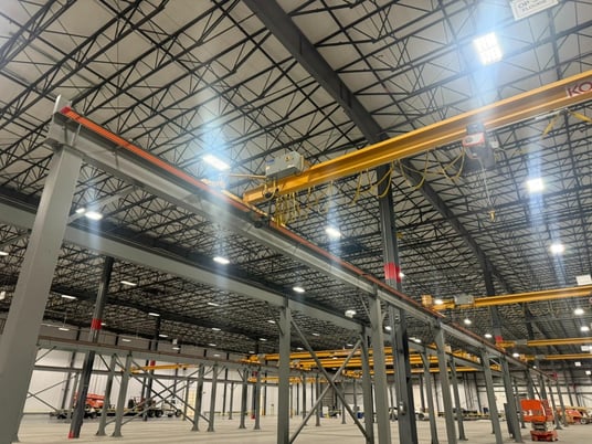 .5 Ton, Kone, 50' 0' Span, 21' Lift, Class D, Pendant, VFD Bridge, Rail/Runway/Cols Avail, 2020, Qty 4 Avail - Image 5