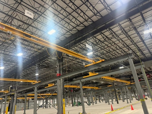 .5 Ton, Kone, 50' 0' Span, 21' Lift, Class D, Pendant, VFD Bridge, Rail/Runway/Cols Avail, 2020, Qty 4 Avail - Image 6